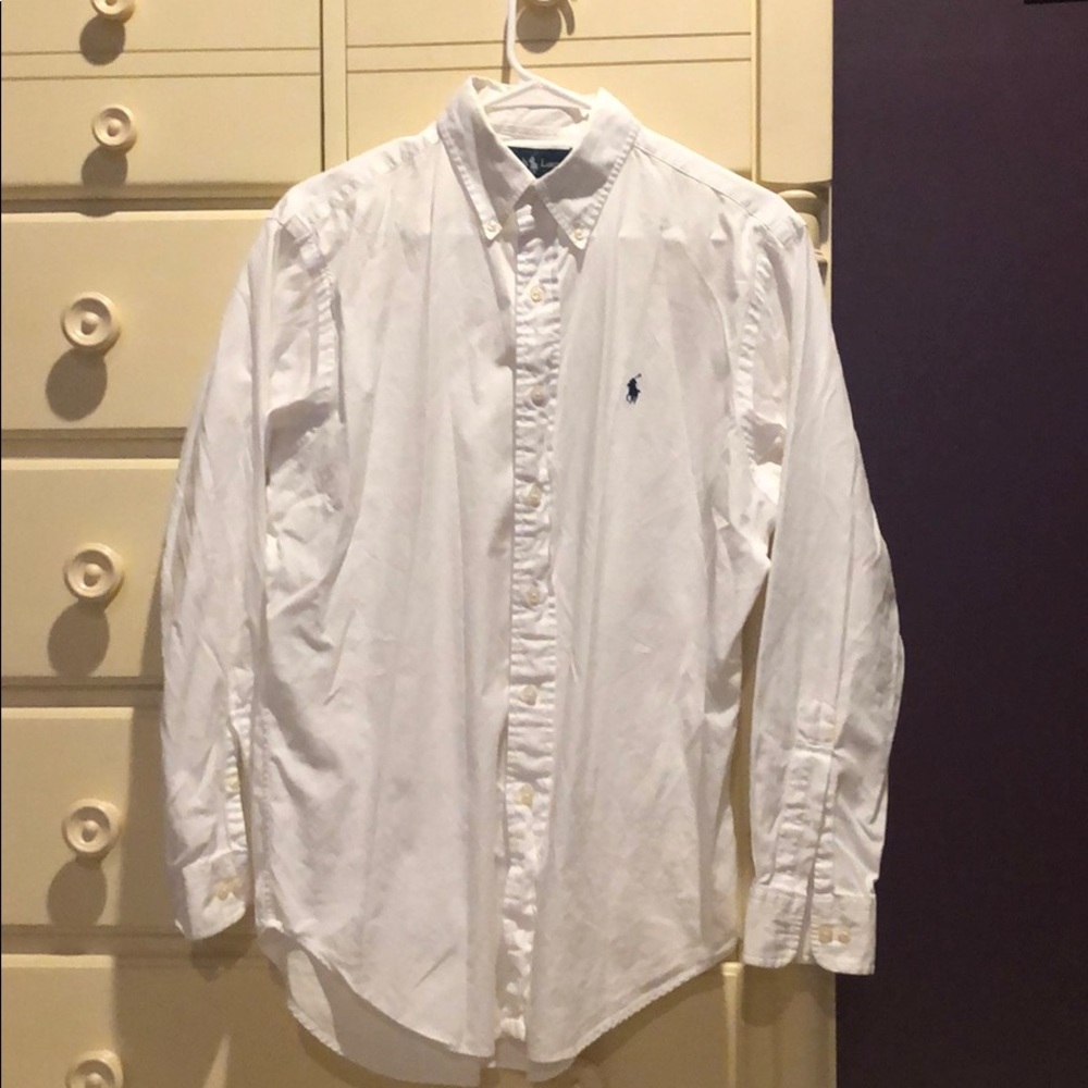 Polo Ralph Lauren White Oxford Buttondown